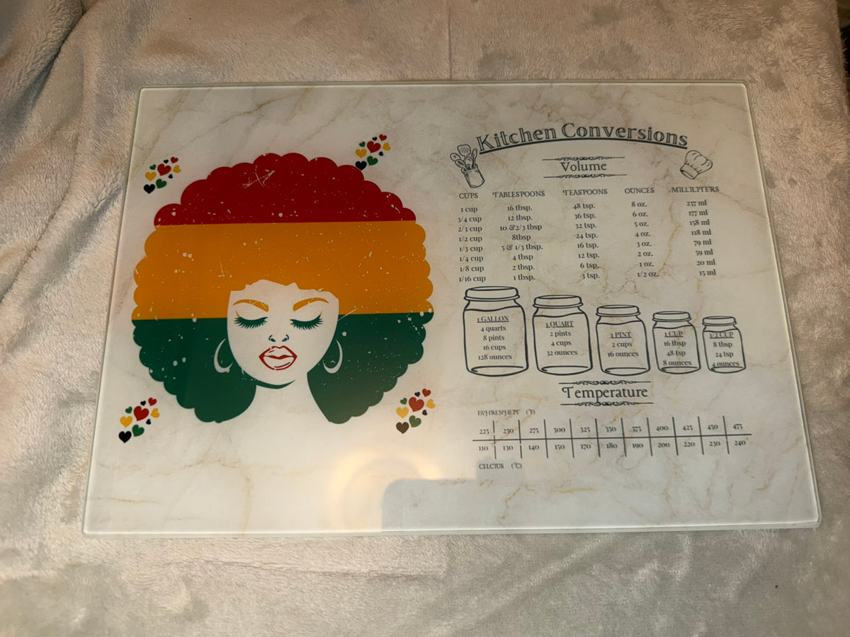 Afro Cutting Board